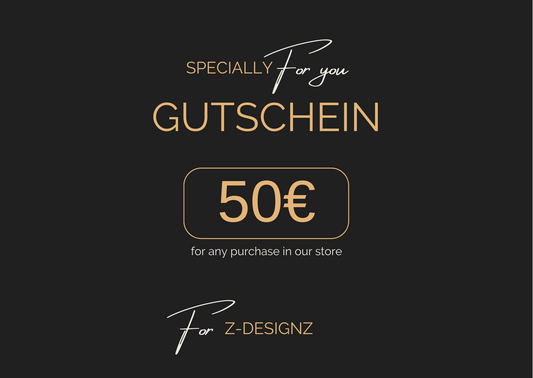 Z-DESIGNZ Geschenkgutschein