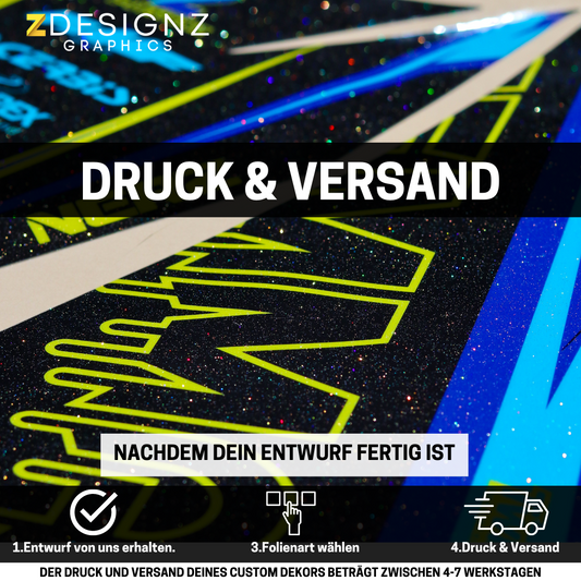 Druck FULL CUSTOM Dekor